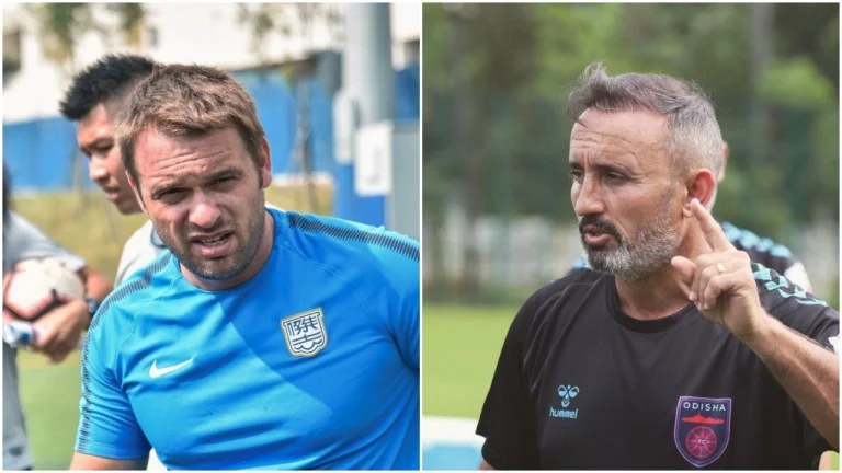 Kino Garcia and Kiko Ramirez ISL 2021-22: Odisha FC parted ways with head coach Kiko Ramirez and was replaced by interim head coach Kino Garcia