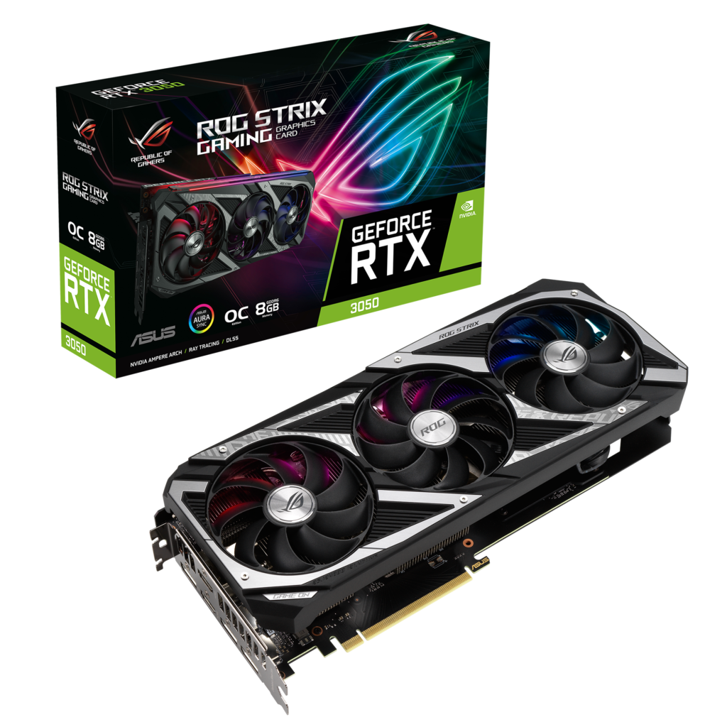 ASUS announces NVIDIA GeForce RTX 3050 Series Graphics Cards 