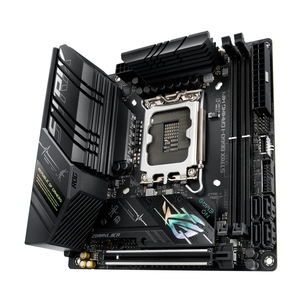 ROG Strix B660 I cover ASUS announces new Intel Z690, H670, B660 and H610 Motherboards