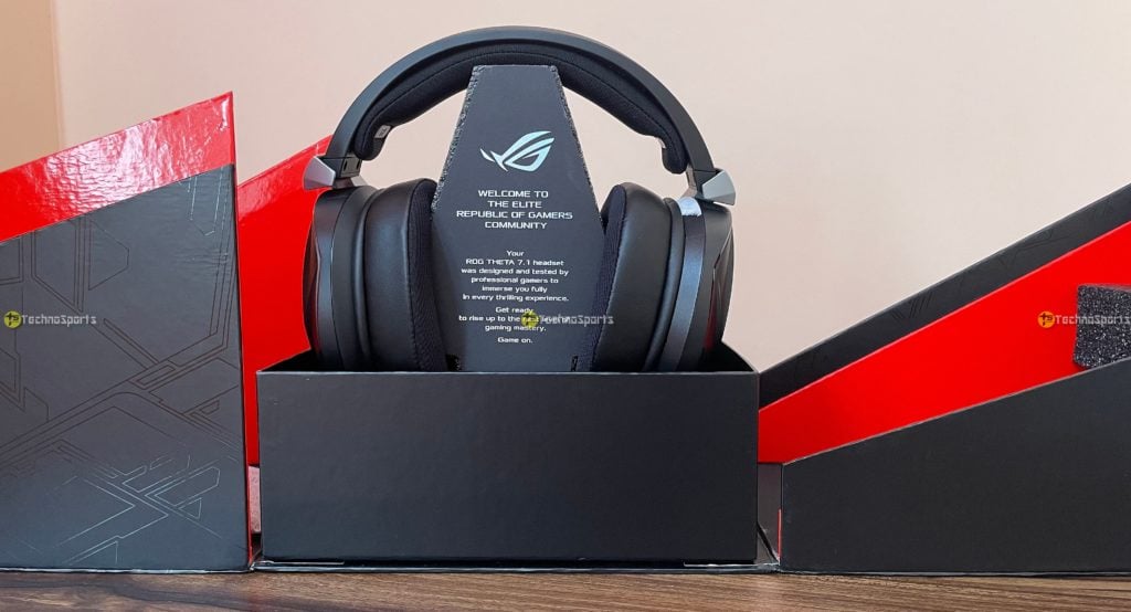 ROG Theta 7.1 Gaming Headset Review - TechnoSports.co.in - 4