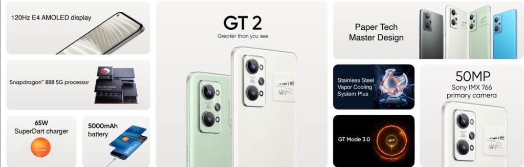 Realme GT 2 Realme GT 2 and GT 2 Pro officially launched with the Snapdragon 888 chip and the 8 Gen 1 chip in China