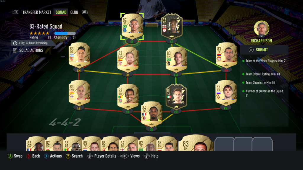 Screenshot 815 FIFA 22: How to do the Hero Player Pick SBC and is it worth doing?