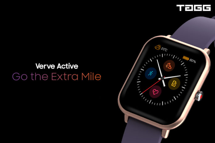 TAGG launches Verve Active smartwatch with a bigger display and 24 sports modes
