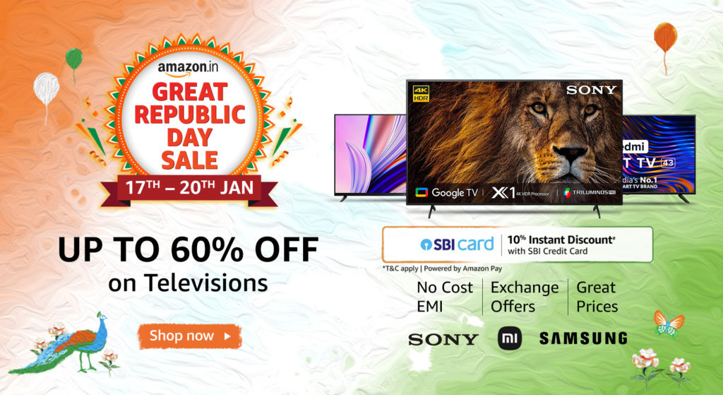 Amazon India's Great Republic Day Sale 2022 is here – Deals Revealed
