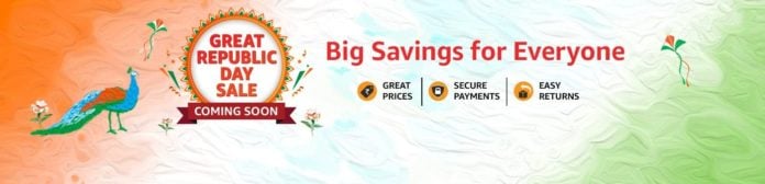 Amazon India teases Great Republic Day Sale