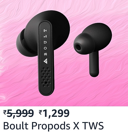 boult Top deals on TWS earbuds during Amazon Great Republic Day Sale