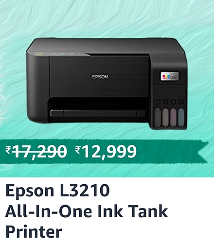 epson 1 Here are the best deals on bestselling Ink Tank Printers during Amazon Great Republic Day Sale