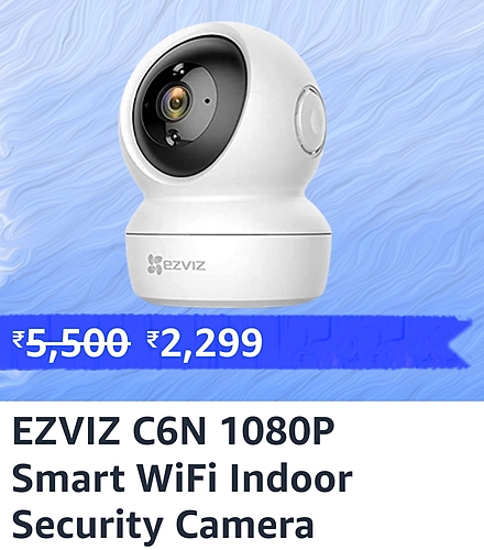 ezviz Here are the best deals on Top Selling Security Cameras during the Amazon Great Republic Day Sale
