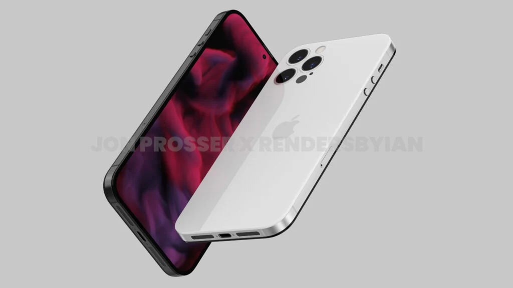 iPhone 14 render featured The iPhone 14 could lack a 120Hz LTPO display panel