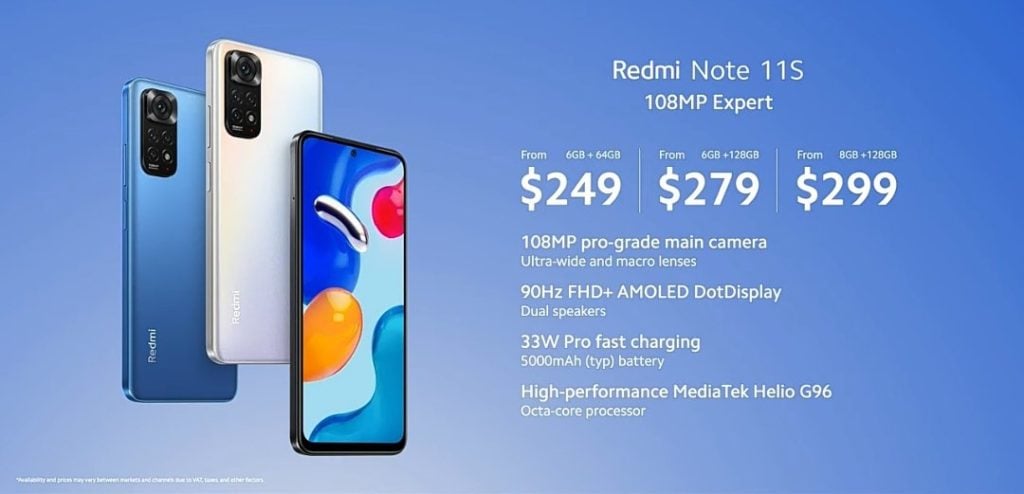 image 102 Xiaomi launched the Redmi Note 11 Series globally