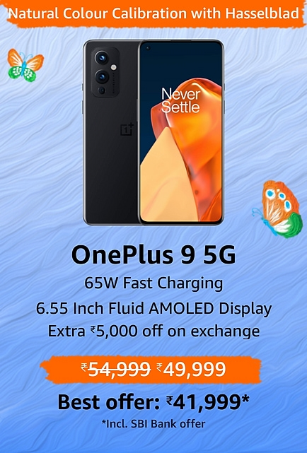 image 50 Lowest Price on OnePlus 9 series during Amazon Great Republic Day Sale