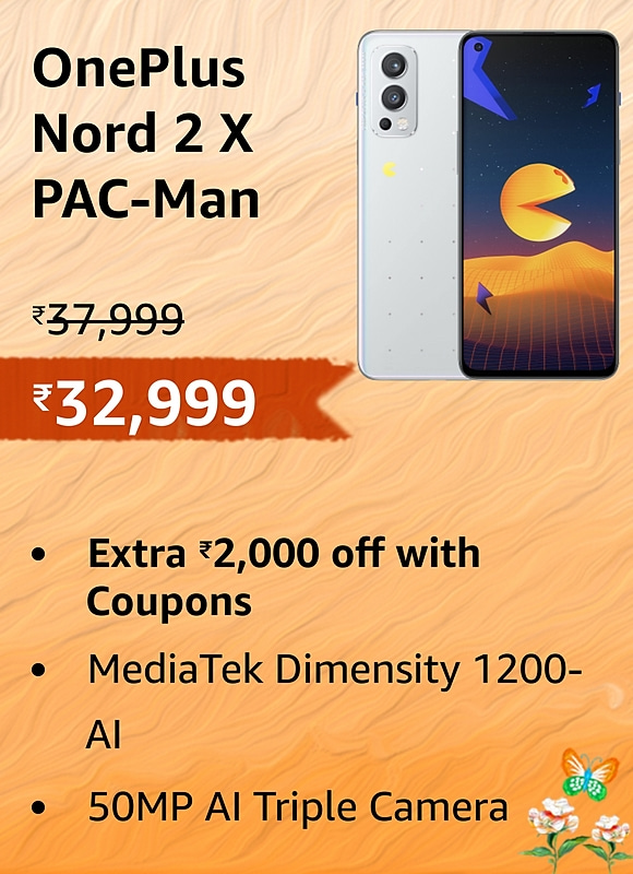 image 83 OnePlus Nord 2 X PAC-Man Edition is now available at just ₹35,999