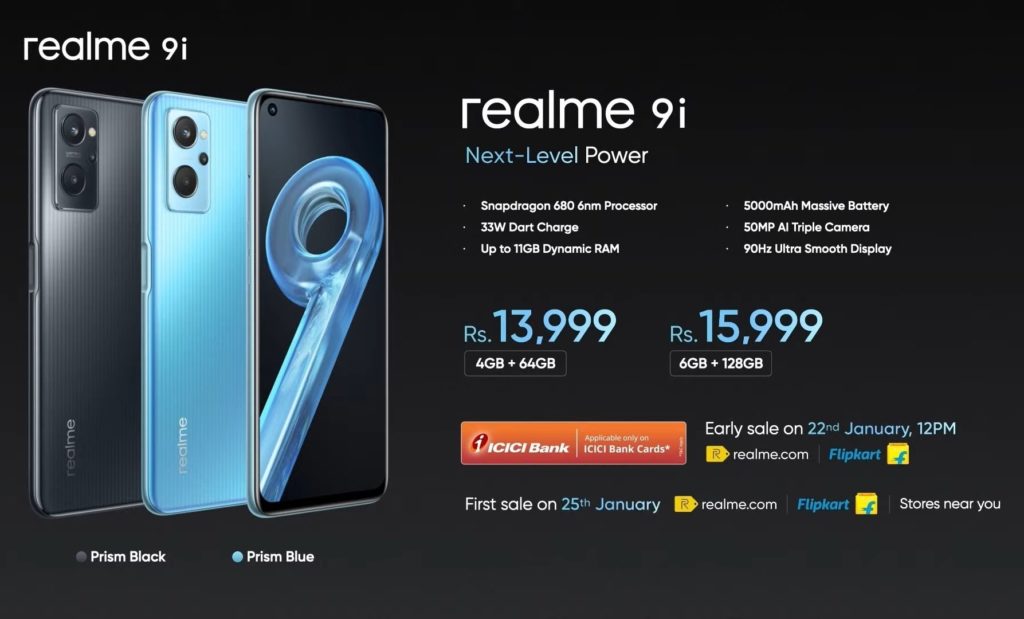 image 89 Realme 9i with Snapdragon 680 chipset and 11GB RAM launched in India