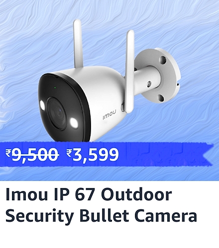 imou 1 Here are the best deals on Top Selling Security Cameras during the Amazon Great Republic Day Sale