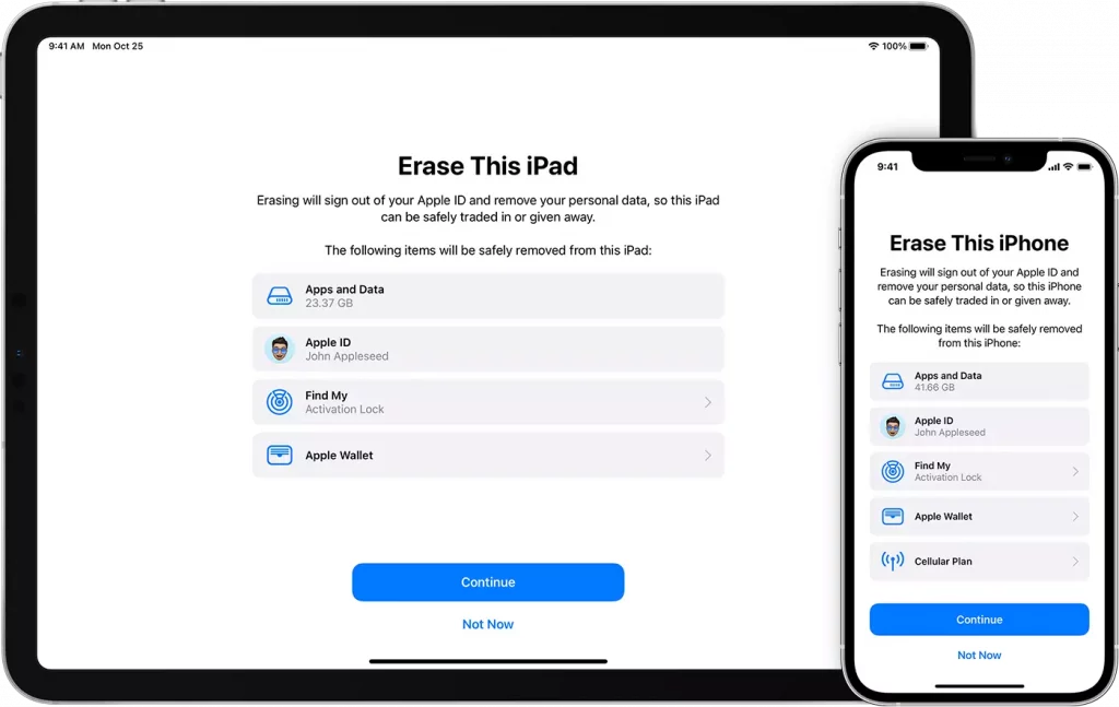 ios15 iphone12 pro ipad pro erase all content and settings How to restore data in a new phone after backing up data seamlessly from an old phone