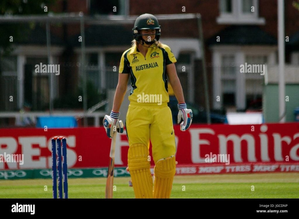 leicester uk 05th july 2017 ellyse perry non striker for australia JGCDNP ICC ODI Team of the year: Check out the details for both men and women's teams