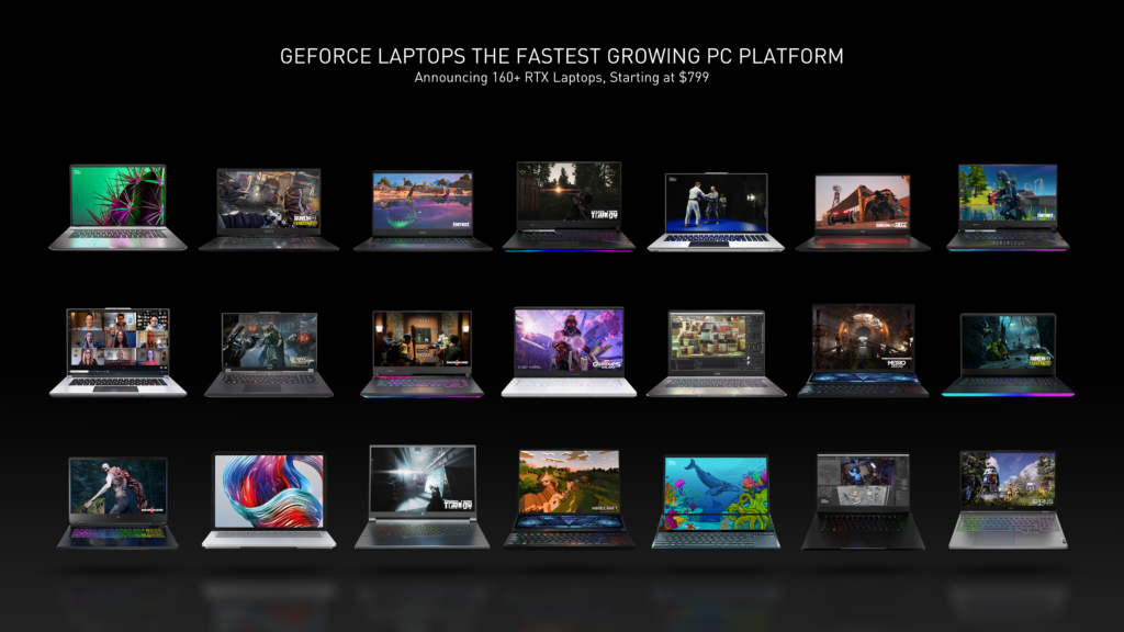 NVIDIA Expands Reach With New GeForce Laptops and Desktops, GeForce NOW Partners, and Omniverse for Creators