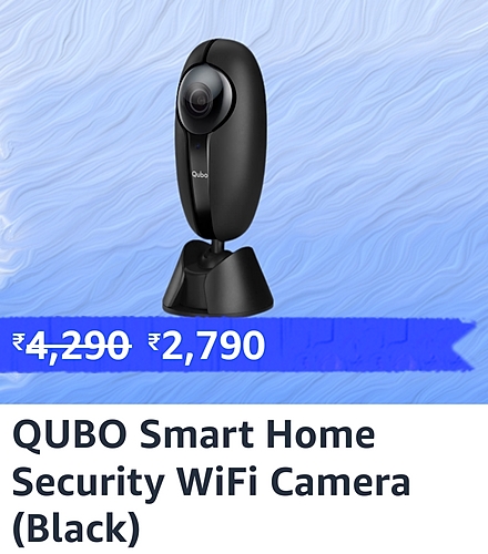 qubo 1 Here are the best deals on Top Selling Security Cameras during the Amazon Great Republic Day Sale