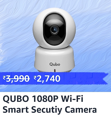 qubo Here are the best deals on Top Selling Security Cameras during the Amazon Great Republic Day Sale