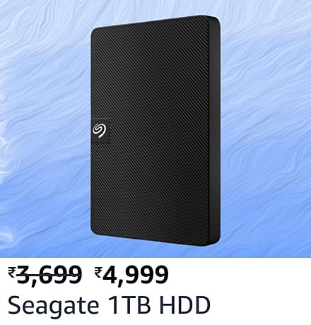 seagate Top deals on External Storage Devices during Amazon Great Republic Day Sale