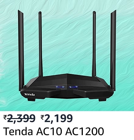 tenda Here are the best deals on Wi-Fi Routers during Amazon Great Republic Day Sale