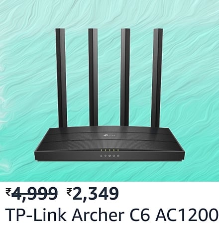 tp link 2 Here are the best deals on Wi-Fi Routers during Amazon Great Republic Day Sale
