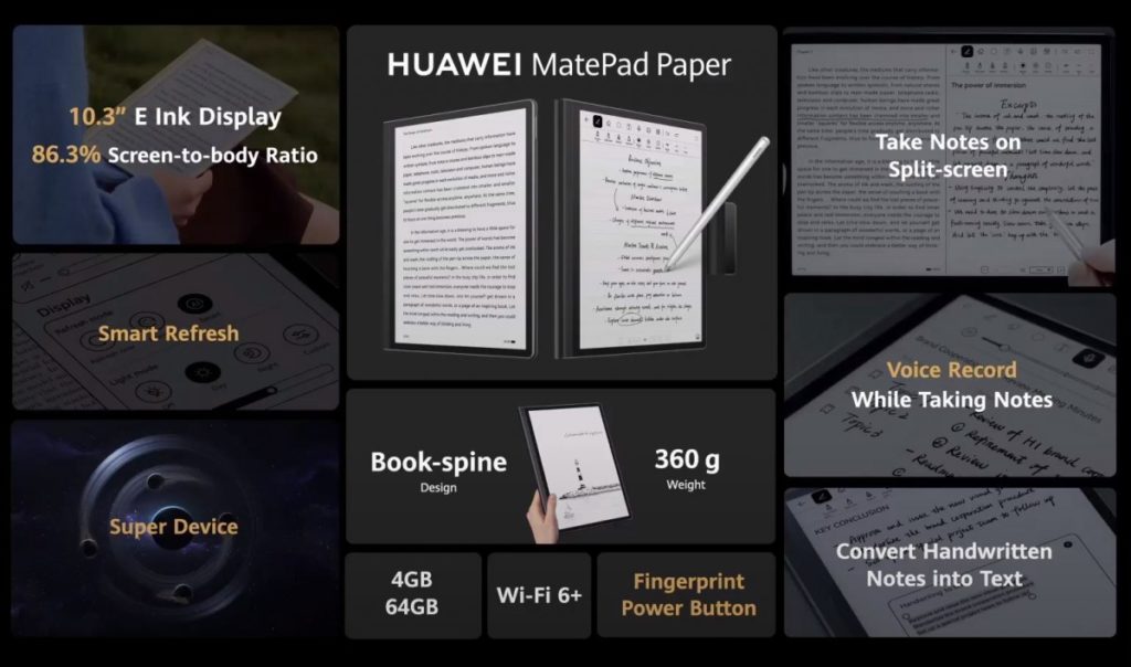 2 6 Huawei debuts all-in-one MateStation X, MatePad Paper brings 10.3" E Ink display