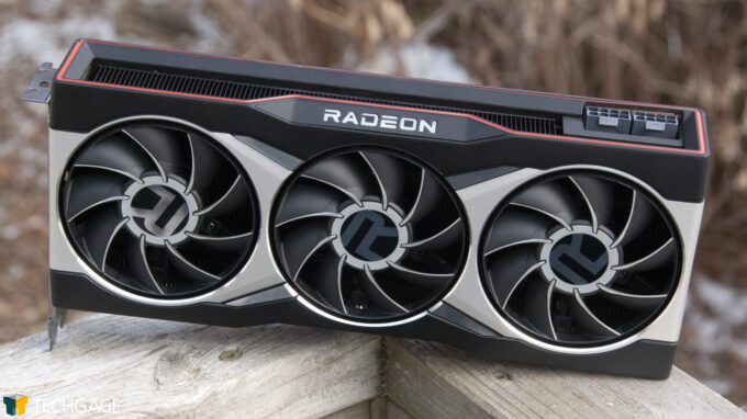 AMD Radeon RX 6900 XT Outdoor Shot 680x382 1 AMD Radeon RX 6900 XT achieves new 3DMark World Record by single-handedly beating 4 GTX 1080 Ti GPUs