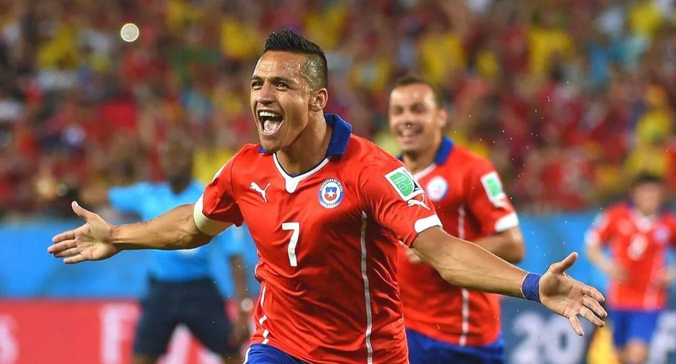 Alexis Sanchez Top 10 most international goal scorers for any South American national team