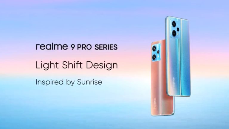 Realme confirms color-changing back for its upcoming Realme 9 Pro series