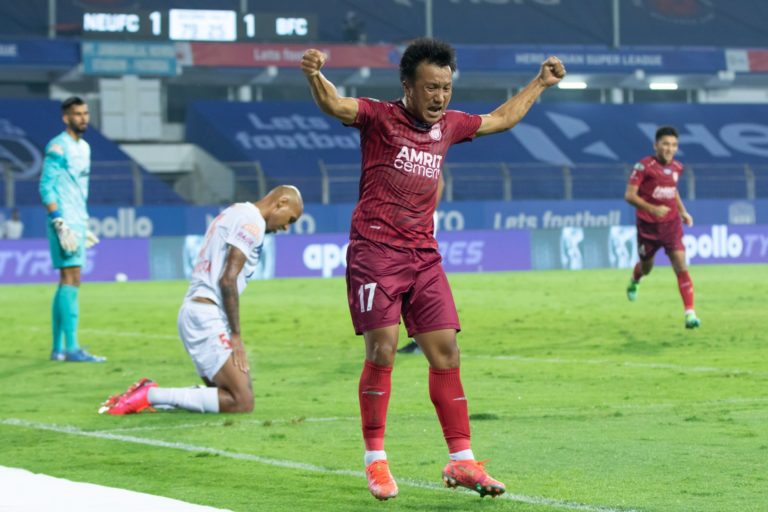 NorthEast United 2-1 Bengaluru FC: Two goals in 6 minutes turn things around for Highlanders