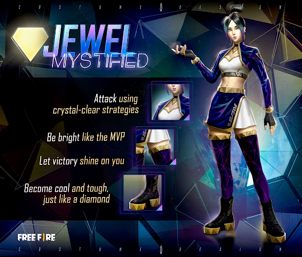 Garena Jewel 1 Garena Free Fire To Bring More Exciting Rewards and New Game Mode for Squad BEATz campaign on 11 February