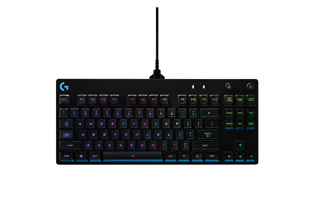 Logitech G Pro Keayboard Angle 1000x667 5 Logitech G introduces Pro mechanical gaming keyboard with GX Blue Clicky Switches in India