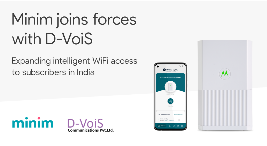 Minim joins forces with D-VoIS_TechnoSports.co.in