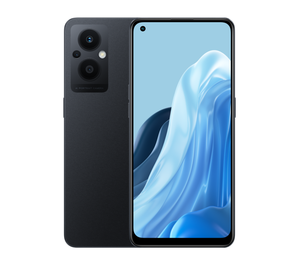 OPPO Reno7 Z black Oppo Reno7 Z design and specs revealed in official renders