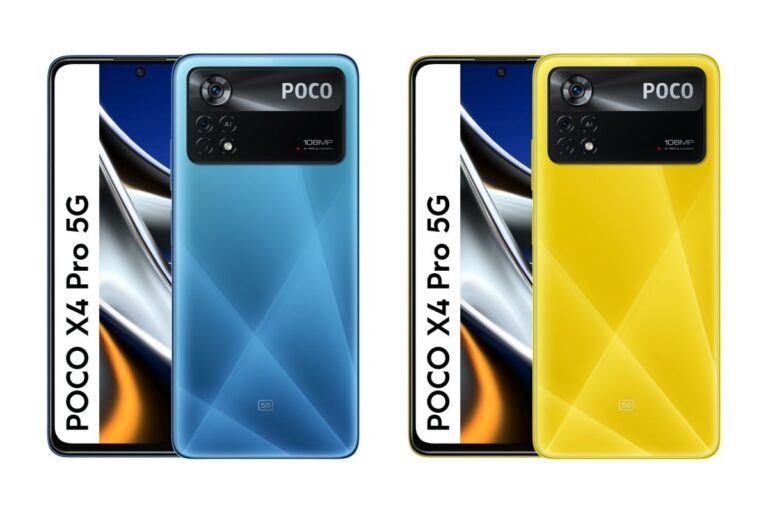 POCO X4 Pro Laser Blue and POCO Yellow 768x512 1 POCO will provide free YouTube Premium for users of POCO X4 Pro 5G and M4 Pro