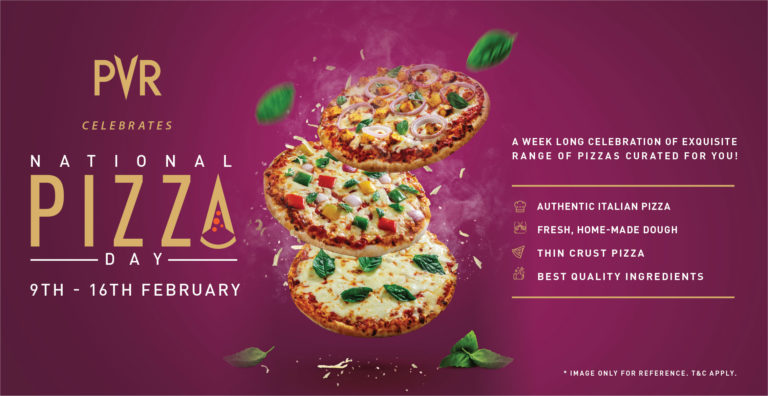 PVR celebrates National Pizza Day with a week-long Pizza Festival