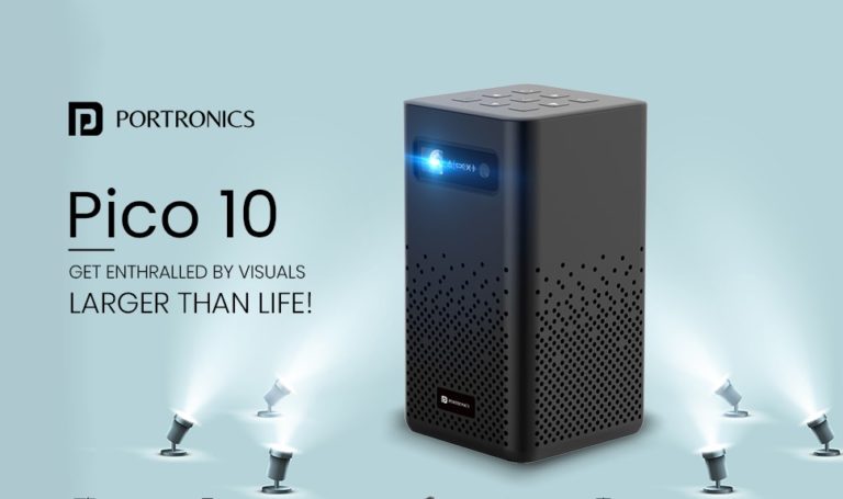 Portronics Launches Smart Music LED Projector Pico 10