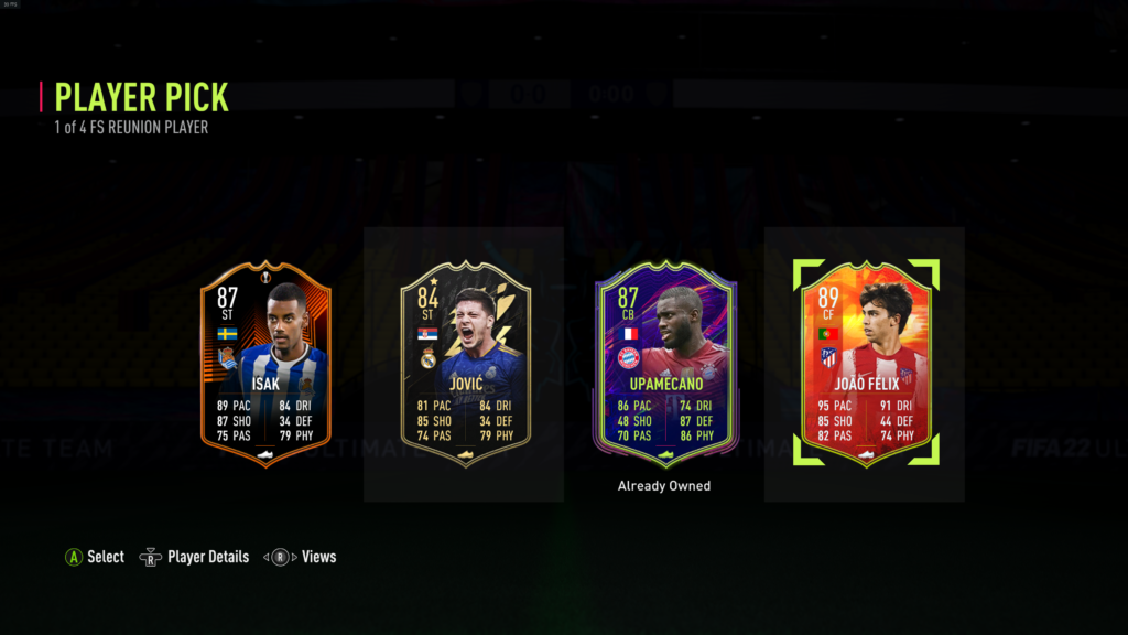 Screenshot 865 FIFA 22: How to do the Future Stars Reunion Player Pick SBC and is it worth it?