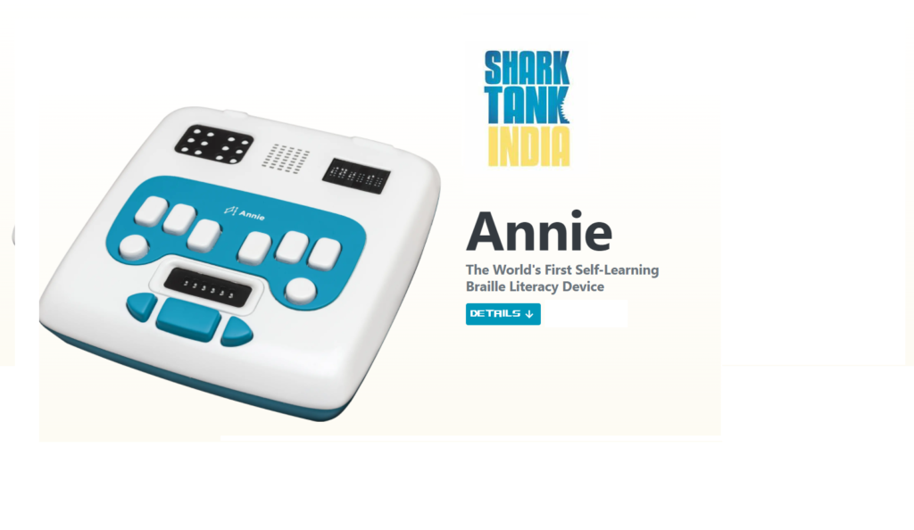 Shark Tank India Episode 13 Annie Braille Device Shark Tank India: How it became a success in portraying the Indian Startup culture?