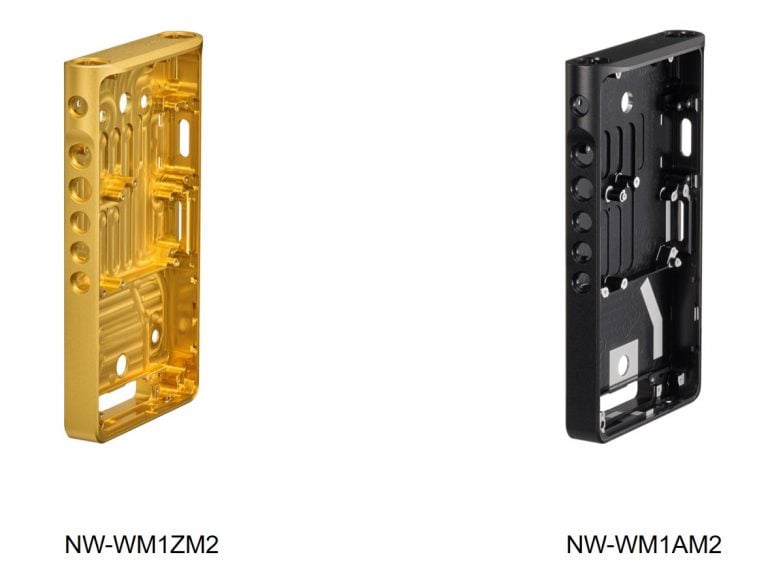 Sony NW WM1ZM2 and Sony NW WM1AM2 2 Sony announces a Gold-plated and aluminum alloy framed Walkman model