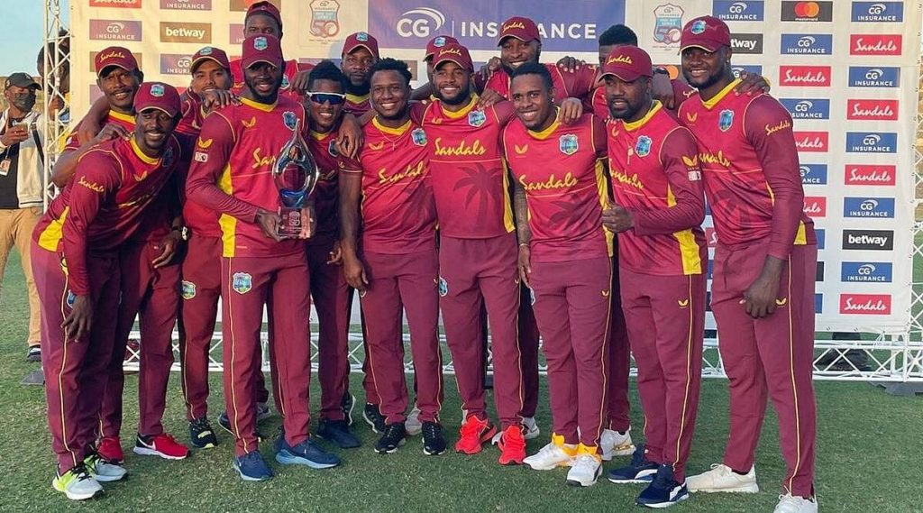 West Indies Top 10 countries with the highest runs in T20I history