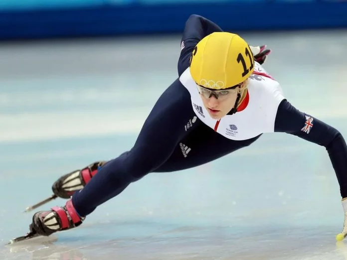 Elise Christie, a former member of GB's Winter Olympic team, makes a surprise retirement U-turn announcement on live television