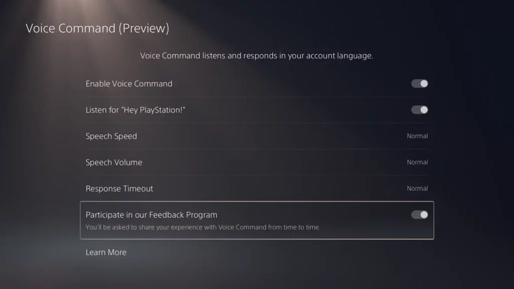 Sony is testing Hey PlayStation! voice commands on PS5