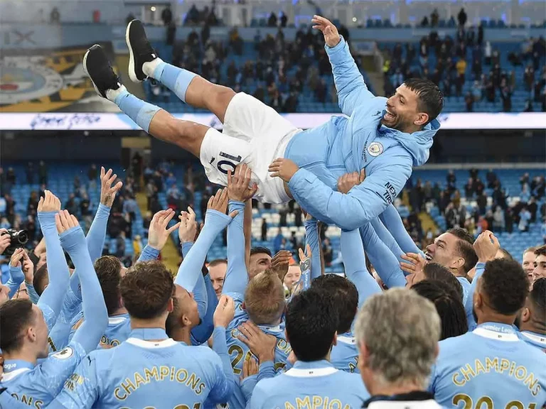Sergio Aguero says his Manchester City statue would be revealed in May