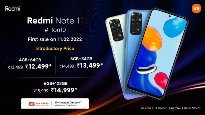 note 11.2 Redmi Note 11 Series launched in India | Specification, Price and Availability