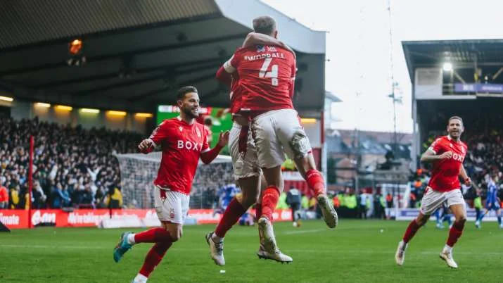 nottingham forest 1644217750 Nottingham Forest 4-1 Leicester City: East Midlands rivals knock out FA Cup holders