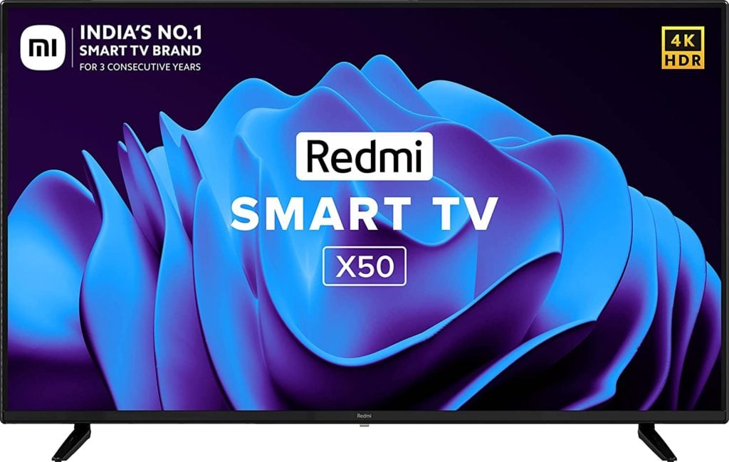 Deal: Get the Redmi X50 4K UHD TV for only ₹28,499 with up to 9 months No Cost EMI