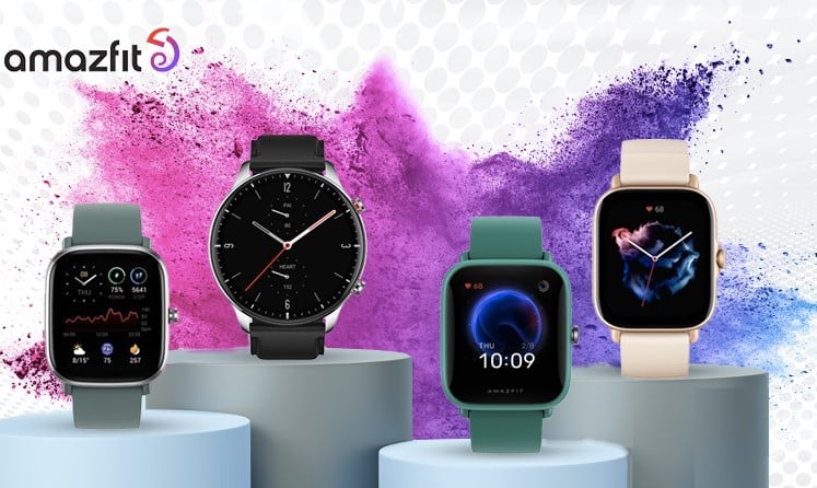 Amazfit Colorful Holi Sale 2022 on best-selling smartwatches