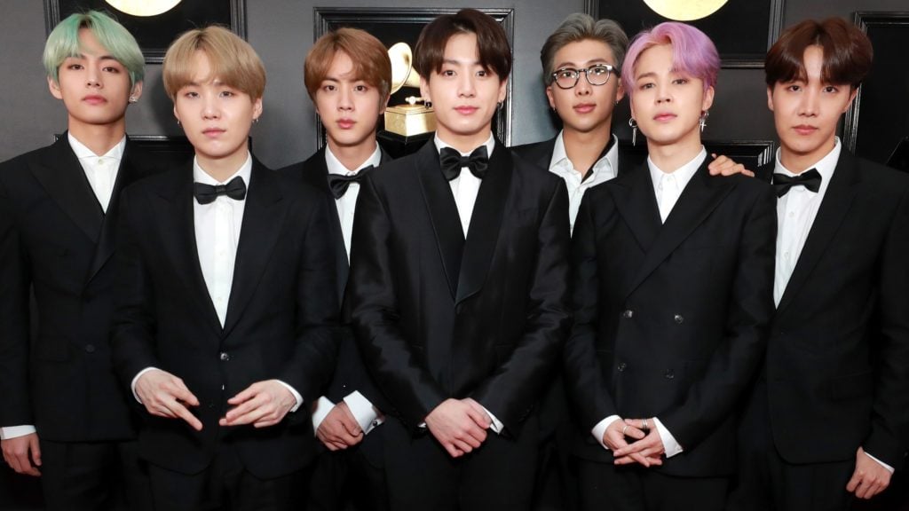 BTS BTS has been awarded as the artist of the year for the third time at Korean Music Awards
